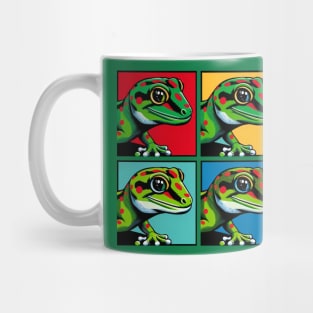 Giant Day Gecko Pop Art - Cool Lizard Mug